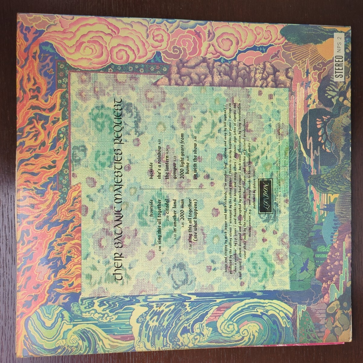 Rolling Stones Their Satanic Majesties Request サタニック ローリング・ストーンズ analog record レコード LP アナログ vinyl_画像6