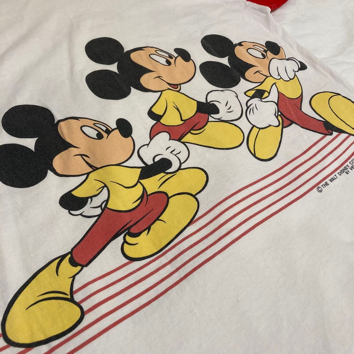 【激レア】Velva Sheen ミッキーマウス リンガーTシャツ 90s XL