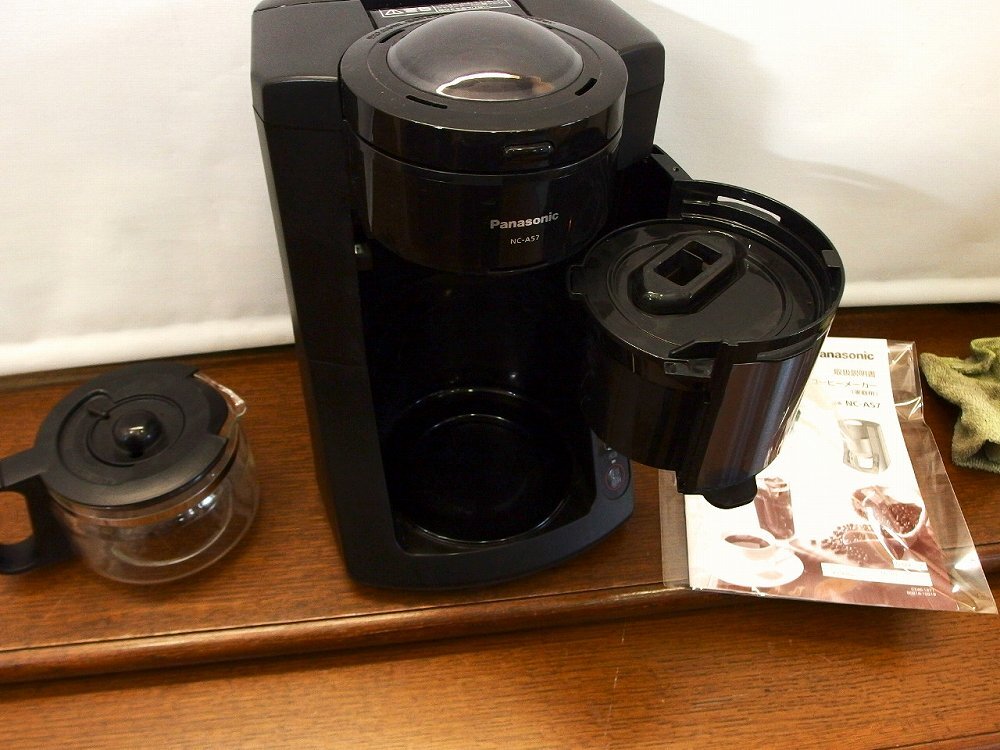パナソニック Panasonic 沸騰浄水コーヒーメーカー 「デカフェ豆」コース新搭載 NC-A57 kz4806211296の画像7
