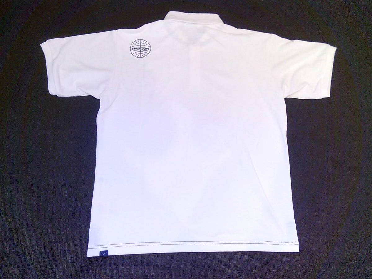  новый товар *MIZUNO[ Mizuno ] рубашка с коротким рукавом PANAM хлеб nam беж -k Polo воротник [L]Y13,200. пот скорость .UV cut стоимость доставки 185 иен ..3/4N2