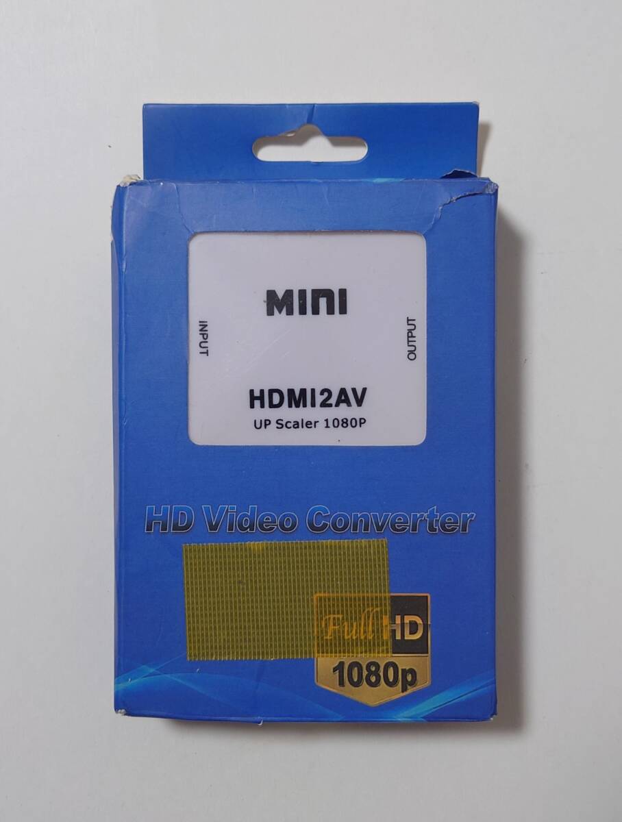 (4153) HDMI to RCA изменение конвертер HDMI to AV Composite 1080P HDMI конвертер USB шнур электропитания есть б/у 