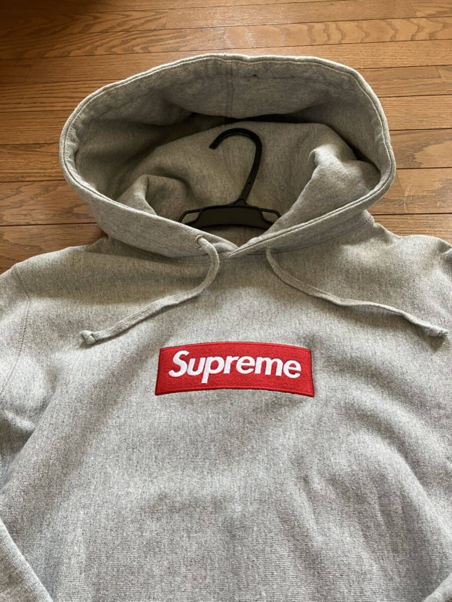 送料無料！早い者勝ち！美品貴重激レア！supreme 12aw ボックスロゴパーカー BOX logo 定番レアカラー サイズSの画像1