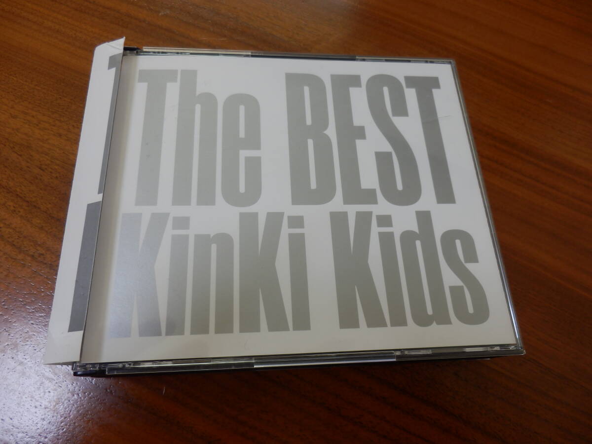 Kinki Kids CD3枚組ベストアルバム「The BEST Kinki Kids」 堂本光一 堂本剛 レンタル落ち 帯あり_画像1