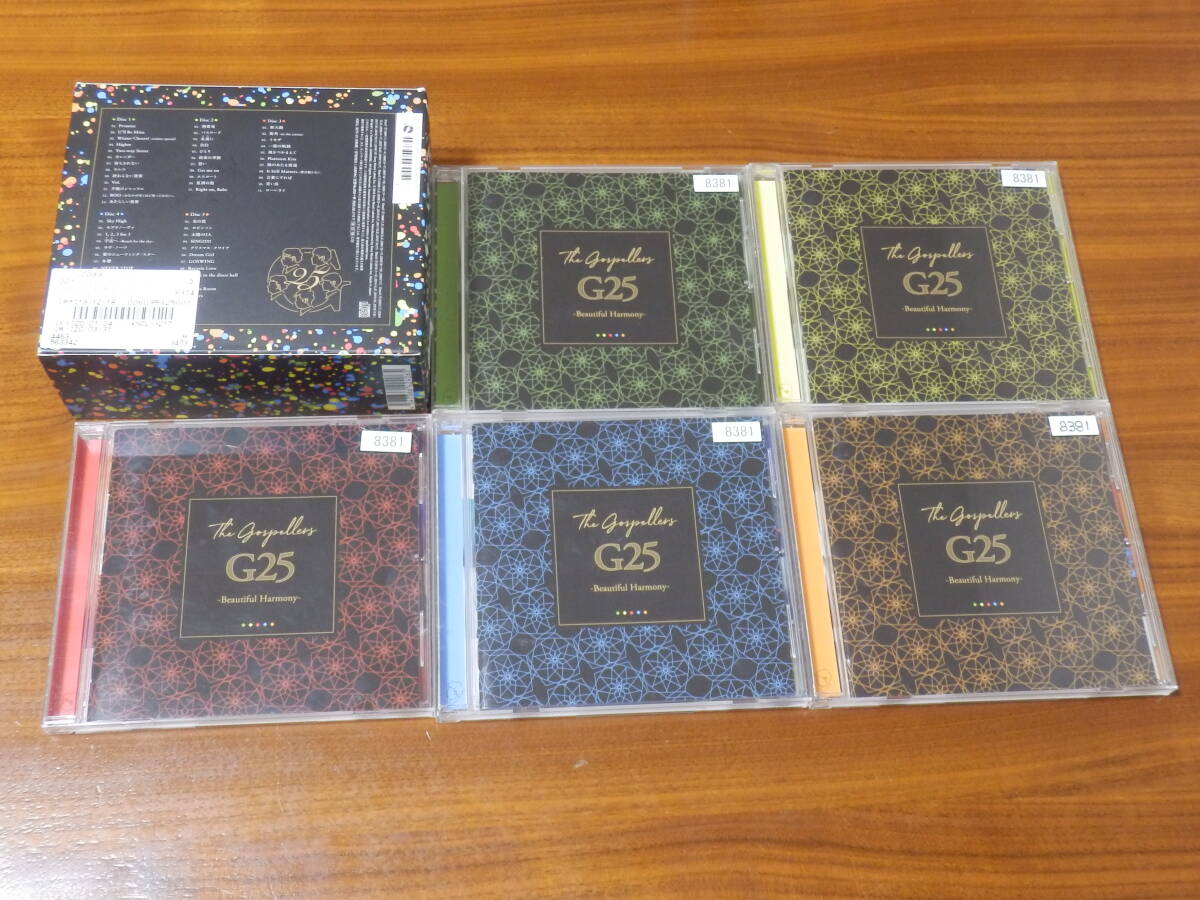  Goss винт -zCD5 листов комплект [G25 -Beautiful Harmony-] обычный запись The Gospellers лучший BEST