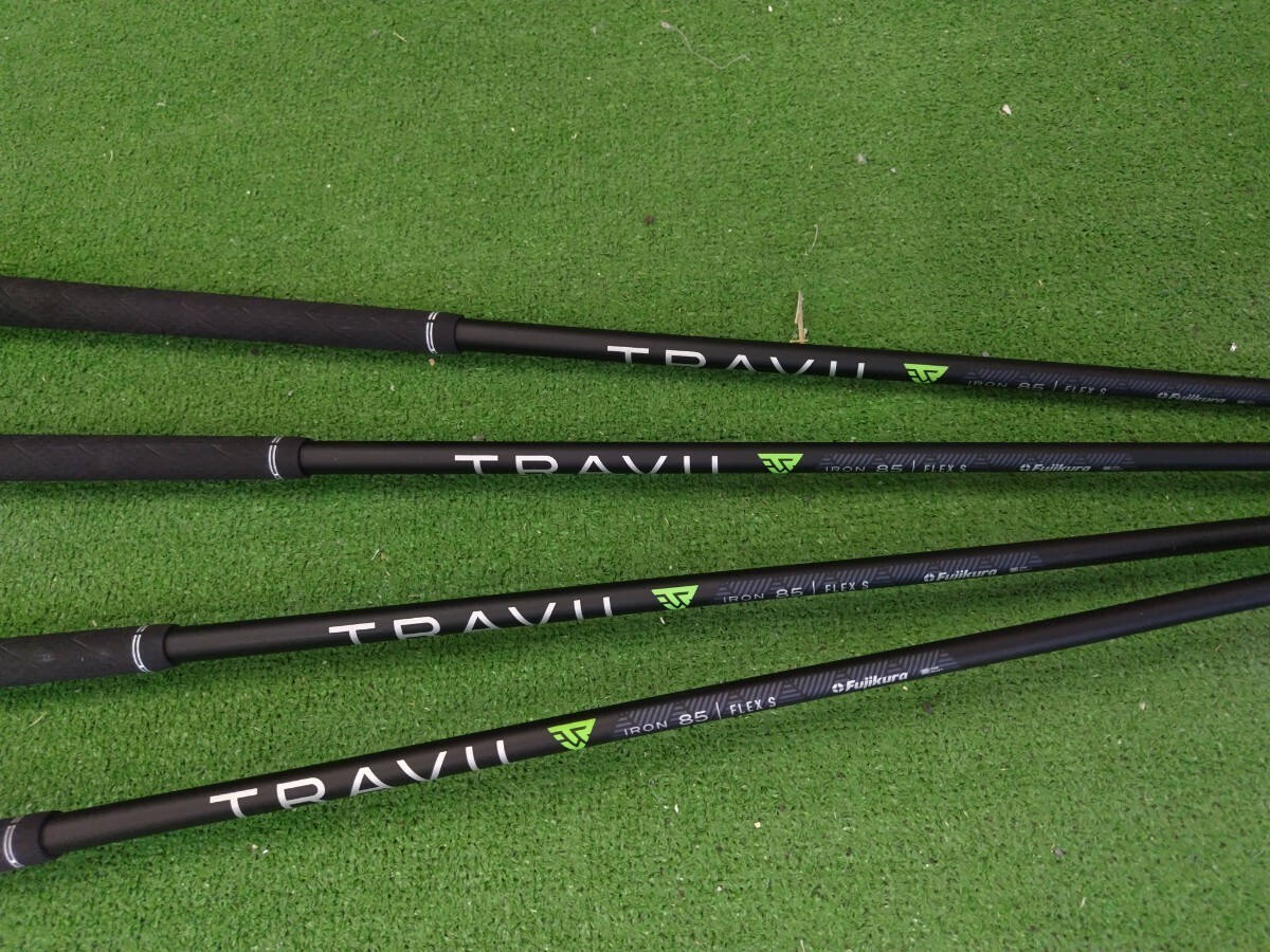 【中古／美品】ミズノプロ245 MIzuno Pro 245 アイアン4本SET 7I～PW TRAVIL 85 S _画像4