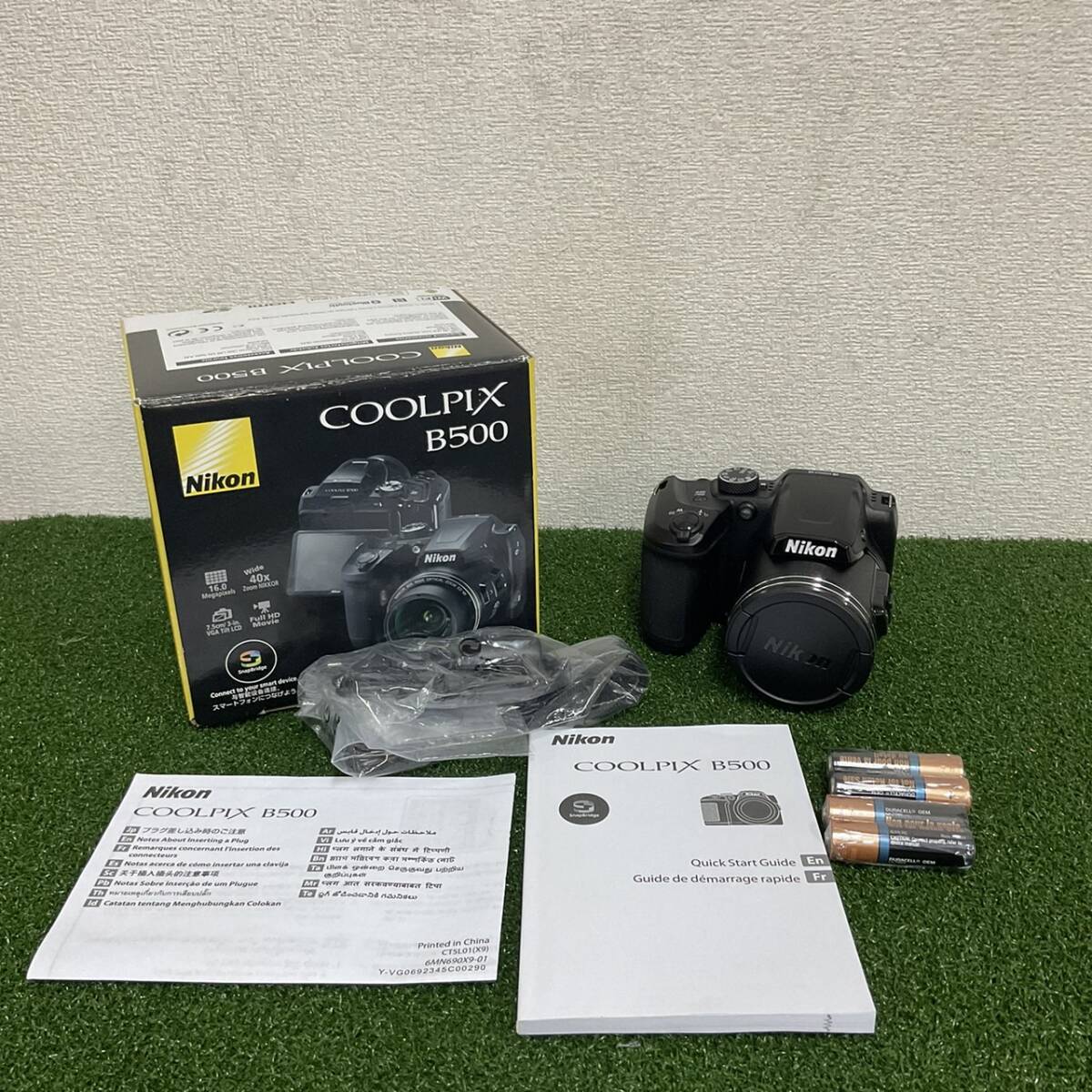 Nikon ニコン COOLPIX B500 動作確認済 箱 使用説明書あり カメラ デジタルカメラ Full HD_画像1