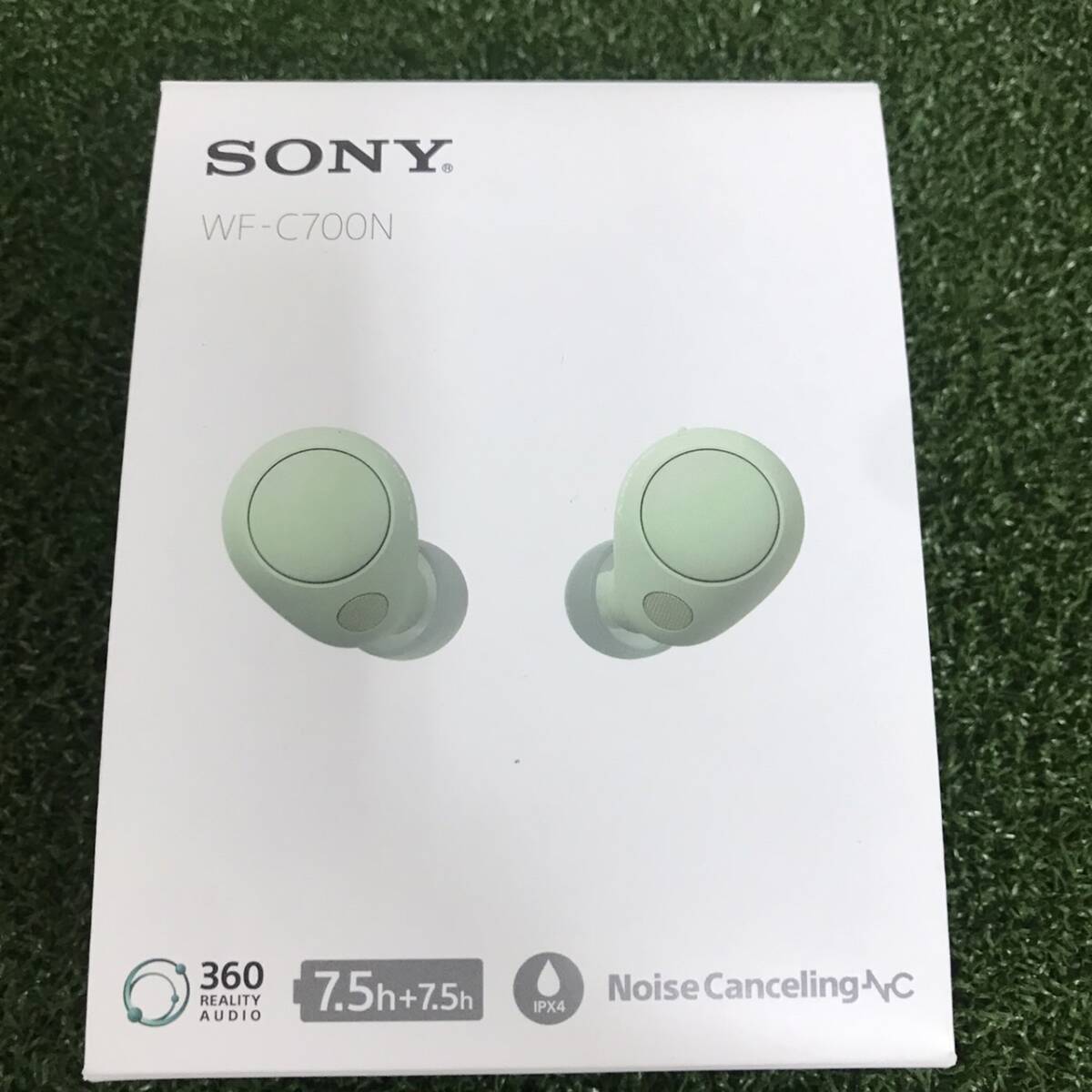 SONY ソニー WF-C700N ワイヤレス ノイズキャンセリング ステレオヘッドセット Bluetooth ワイヤレスイヤホン セージグリーン_画像3