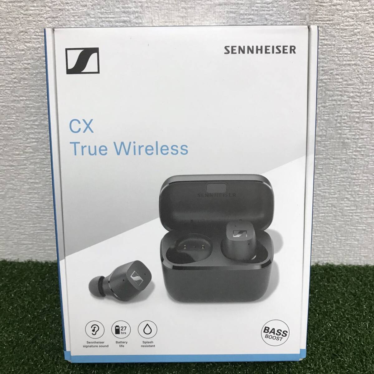 SENNHEISER ゼンハイザー CX True Wireless ブラック ワイヤレス ノイズキャン ヘッドホン Bluetooth オーディオ 動作確認済み C_画像1