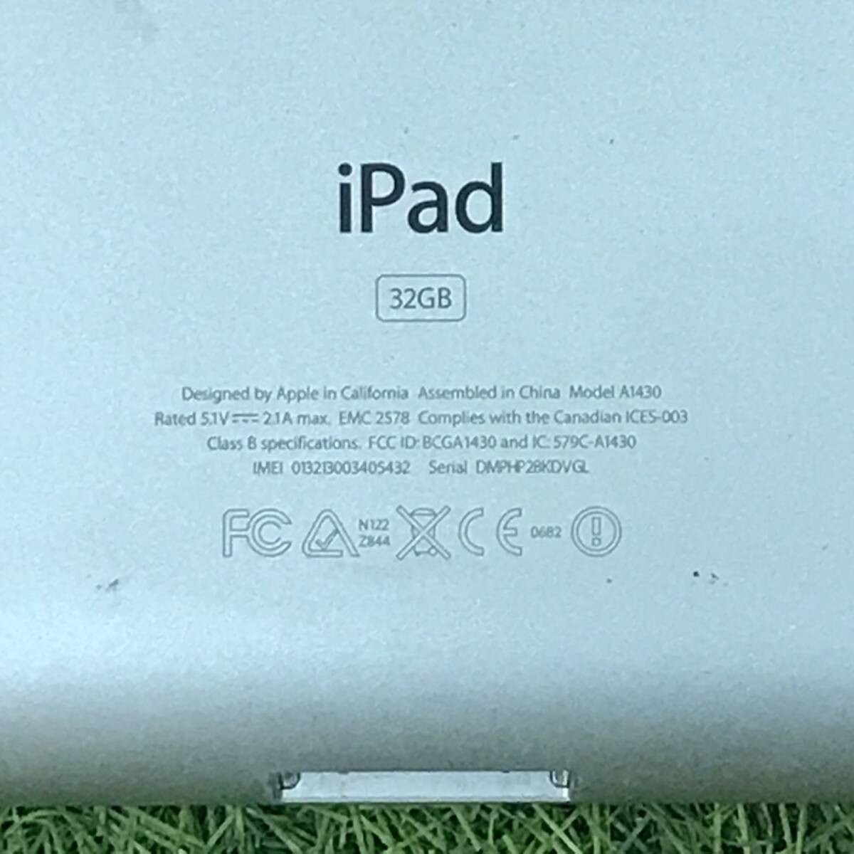 Apple アップル iPad アイパッド 本体 第3世代 Wi-Fi + Cellular A1430 シルバー 2点 まとめ セット タブレット_画像3