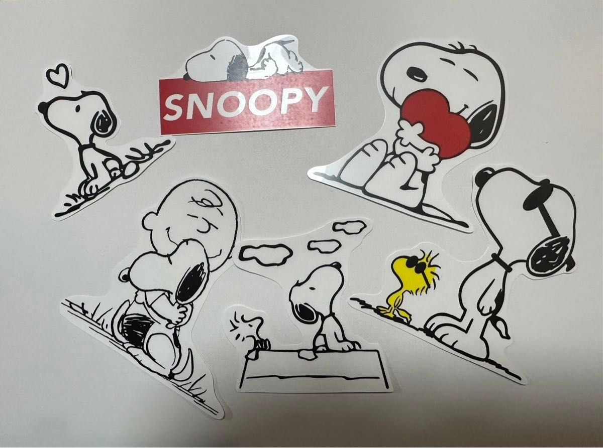 スヌーピー　SNOOPY snoopy ピーナッツ　ステッカー　シール