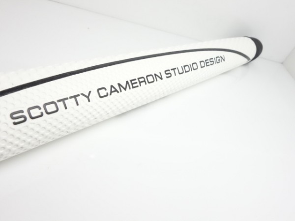 即決あり！ SCOTTY CAMERON スコッティ キャメロン パターグリップ  マタドール MID ホワイト 白の画像3