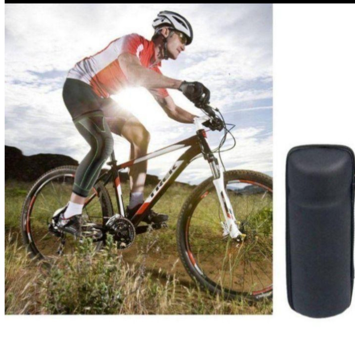 防水ツールケース ツールボトル ロードバイク 自転車用品 ツールボックス 黒 ツールケース サイクリング 自転車アクセサリーの画像3
