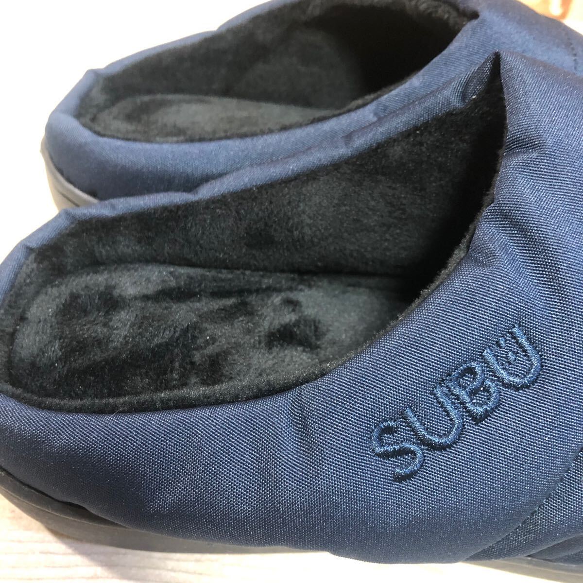  с биркой не использовался товар sb какой год down сандалии SUBU NANNEN 24~25.5 темно-синий сандалии боа Sagawa Express соответствие .