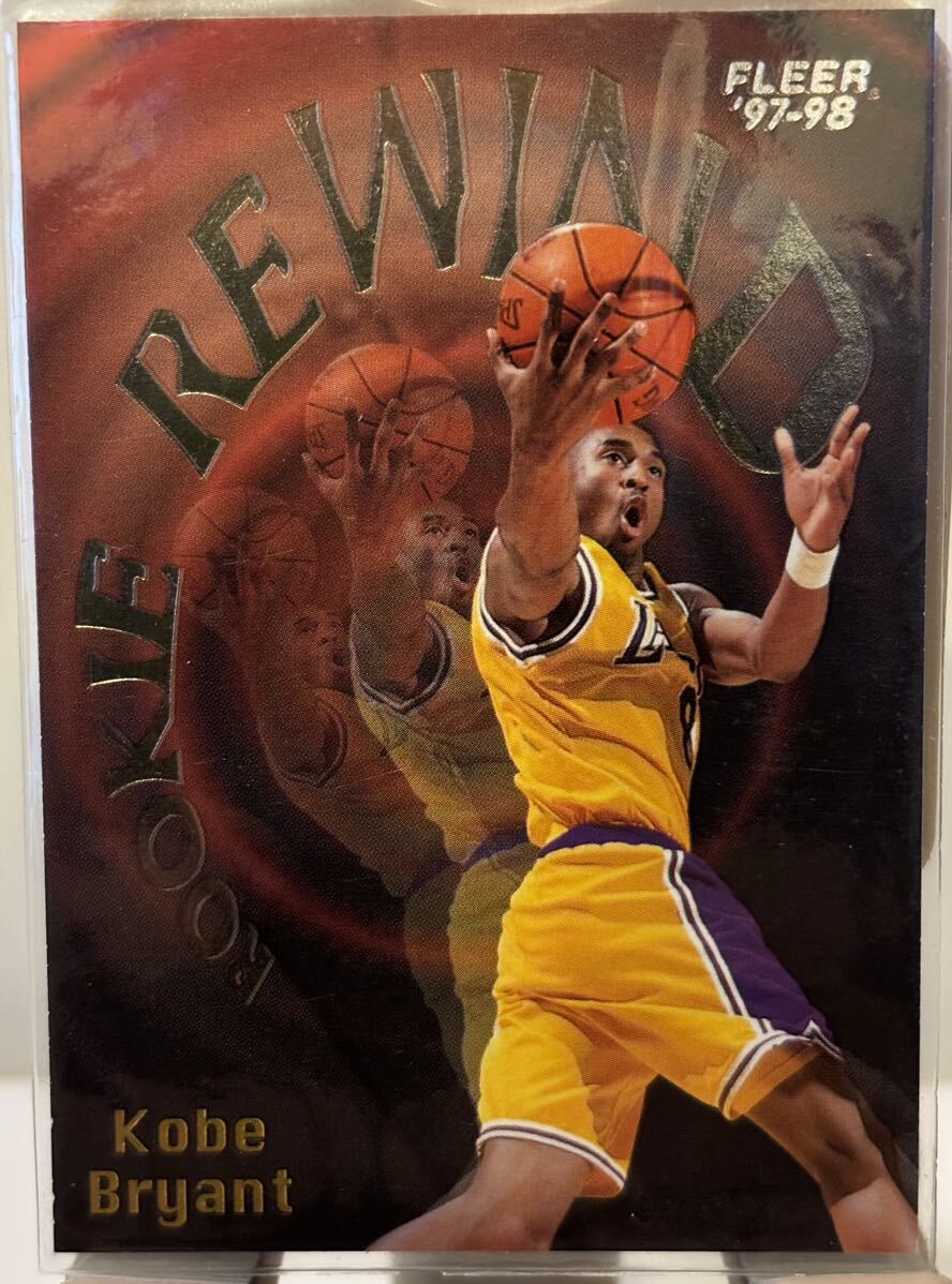 1997-98 NBA FLEER KOBE BRYANT ROOKIE REWIND_画像1