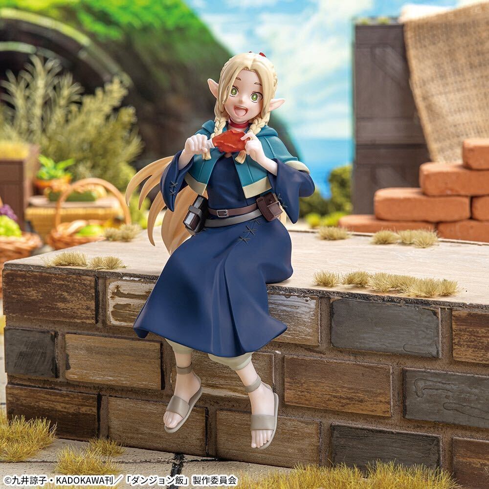 未開封★ダンジョン飯 ちょこのせ プレミアム フィギュア マルシル Delicious in Dungeon Marcille Premium Perching Figure SEGAの画像2