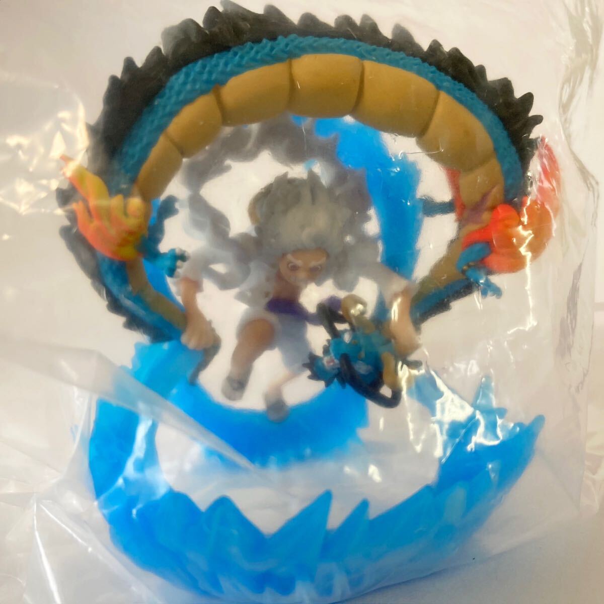 中袋未開封◇ワンピース プチラマ ギア5フィギュア ゴムゴムの縄跳び ニカ ルフィ カイドウ ONE PIECE GEAR5 Luffy Figure LOGBOX RE BIRTH_画像3