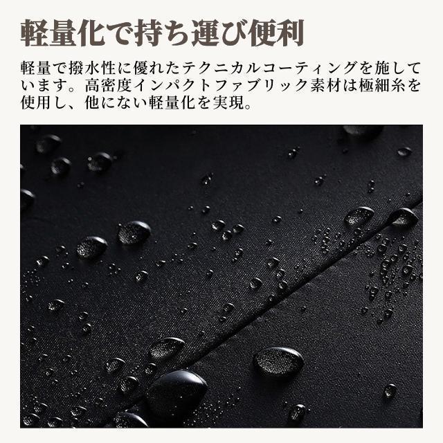 折りたたみ傘 ワンタッチ 自動開閉 メンズ レディース 晴雨兼用 紫外線 黒の画像2