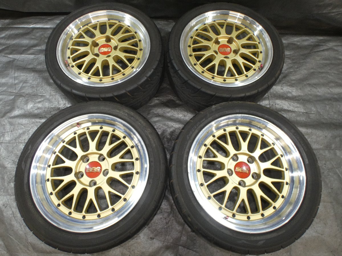 ★ Z32 フェアレディZ BBS LMP074 LMP075 ゴールド ホイール 17×8.0J＋40 17×9.0J+40 [66OC12]の画像1