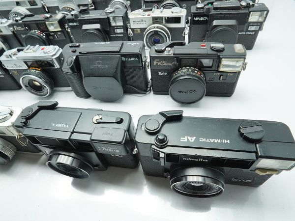 ★レンジファインダーなど★YASHICA/FUJICA/MINOLTA/OLYMPUS/Konica/Canon/PETRI/ 等 計:28点まとめ【ジャンク品】29803_画像4