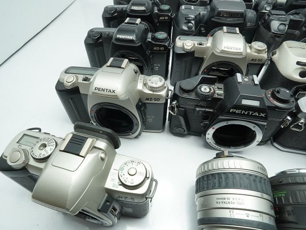 ★ペンタックス AF一眼&純正レンズなど★Z-70p/SF7/SFX N/Z-5/super A/＊ist/PENTAX-F/ 等 計:32点まとめ【ジャンク品】29844の画像2