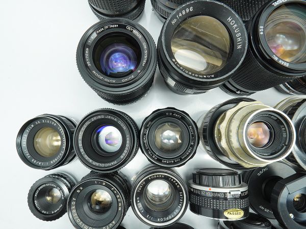 ★MFレンズなど★MAMIYA/PETRI/TOPCON/OLYMPUS/FUJI/KONICA/KOMURA/ 等 計:50点まとめ【ジャンク品】29931の画像5