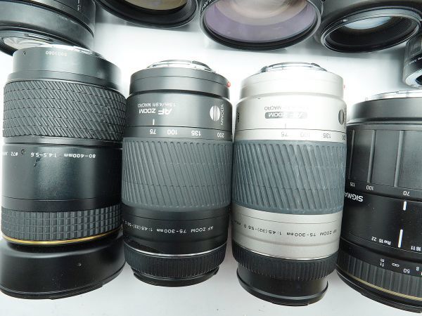 ★ミノルタ 純正AFレンズなど★AF ZOOM/Kenko/TAMRON/SIGMA/ 等 計:30点まとめ【ジャンク品】29887の画像2