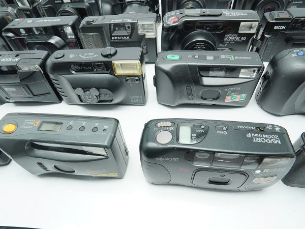 ★フイルムカメラなど★KYOCERA/FUJIFILM/OLYMPUS/RICOH/Canon/PENTAX/YASHICA/ 等 計:36点まとめ【ジャンク品】29883の画像6