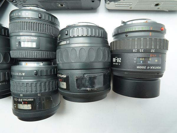 ★ペンタックス AF一眼&純正レンズなど★Z-1p/SFX/Z-70p/Z-10/MZ-10/MZ-3/PENTAX-F/ 等 計:30点まとめ【ジャンク品】29907の画像8