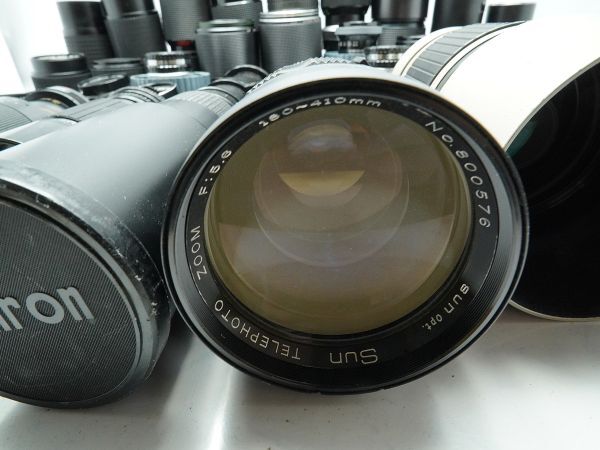 ★MFレンズなど★TOPCON/PETRI/OLYMPUS/KONICA/FUJI/SUN/OSAWA/ 等 計:40点まとめ【ジャンク品】29989