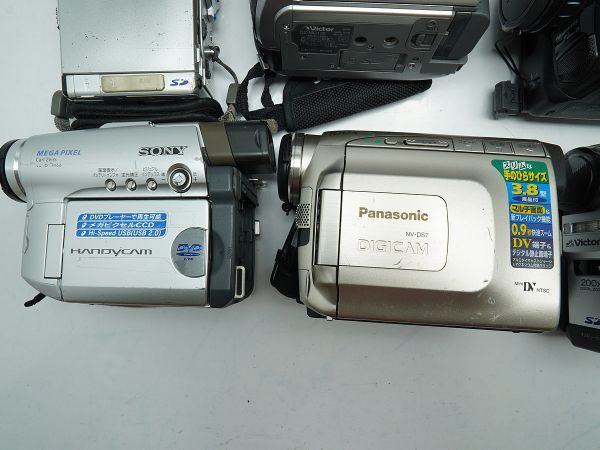 ★ビデオカメラなど★Panasonic/SONY/Victor/ 等 計:13点まとめ【ジャンク品】29985