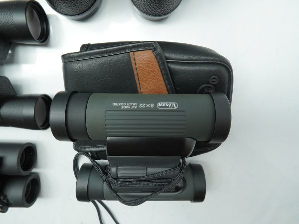 ★双眼鏡・単眼鏡など★Vixen/CONDOR/OMEGA/ROYAL/Kenko/ZEISS/Nikon/ 等 計:20点まとめ【ジャンク品】29981