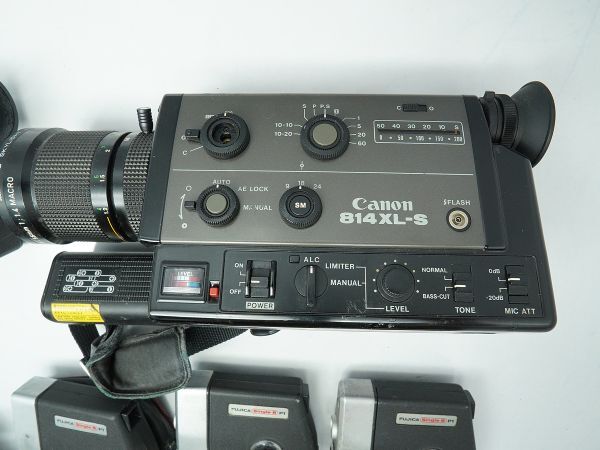 ★8ミリ　フイルムカメラなど★CHINON/Nikon/Canon/FUJICA/Minolta/ELMO/ 等 計:10点まとめ【ジャンク品】29980