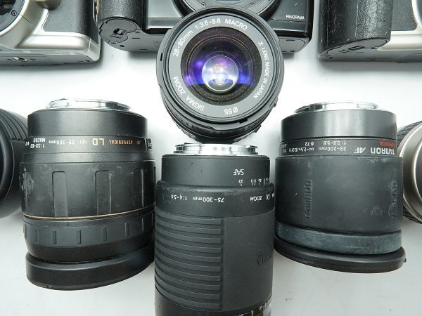 ★キヤノン AF一眼&レンズなど★EOS 650/700QD/10QD/100QD/Kiss/SIGMA/ 等 計:28点まとめ【ジャンク品】29979