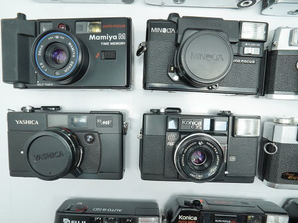 ★レンジファインダーなど★MAMIYA/Konica/FUJICA/MINOLTA/OLYMPUS/Canon/YASHICA/ 等 計:28点まとめ【ジャンク品】29969の画像7