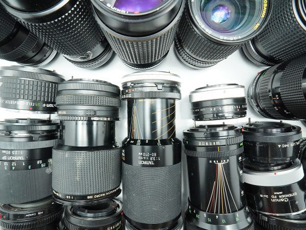 ★キヤノン 純正MFレンズなど★LENS FD/EX/KOMURA/SIGMA/Tokina/OSAWA/ 等 計:35点まとめ【ジャンク品】29959_画像10