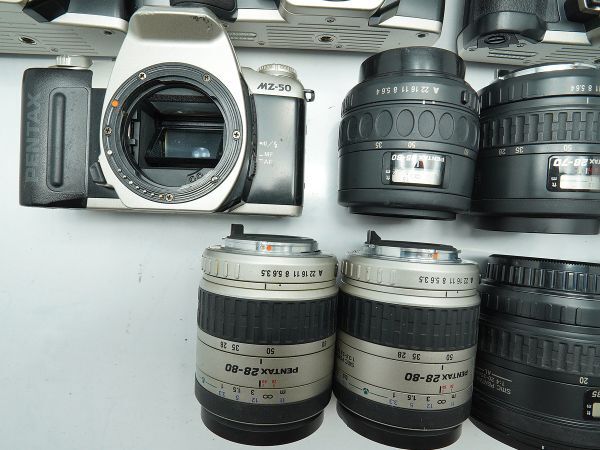 ★ペンタックス AF一眼&純正レンズなど★P30/MZ-5N/A3 DATE/SF7/Z-50p/Z-10/TAKUMAR-F/ 等 計:32点まとめ【ジャンク品】29951_画像10