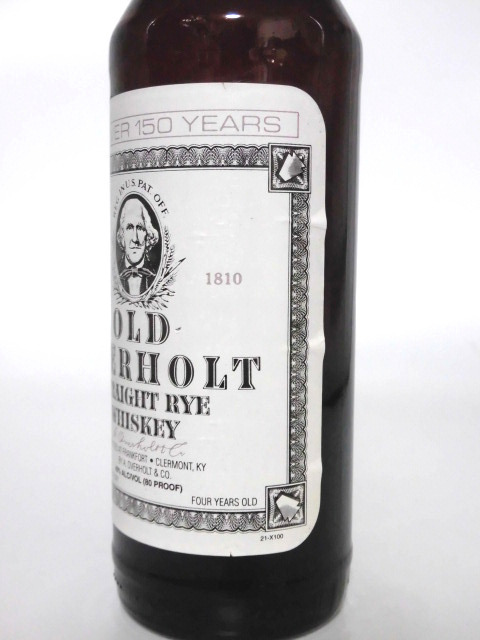 【L2】 2003 オールド オーバーホルト ライ 4年【OLD OVERHOLT RYE 4Years Old 1994】_画像5