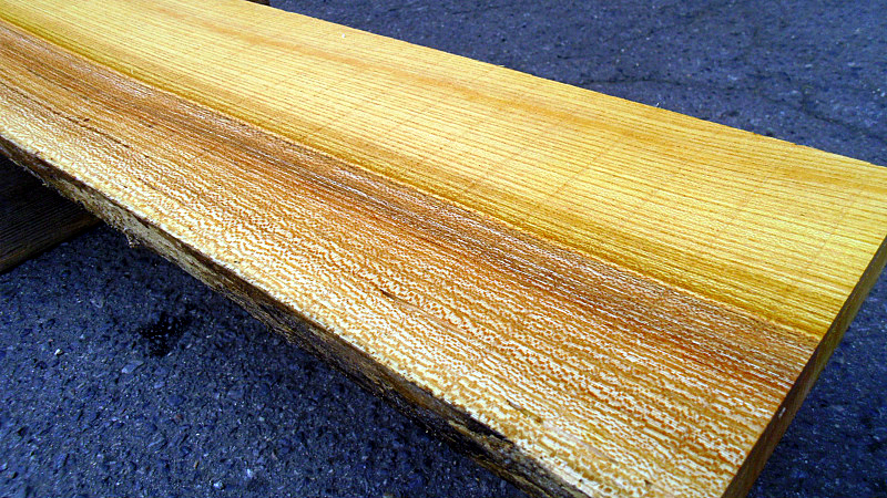 欅ケヤキ(DIY棚板ウォールラック天板)1200x150x20mm下仕上済SALEの画像7