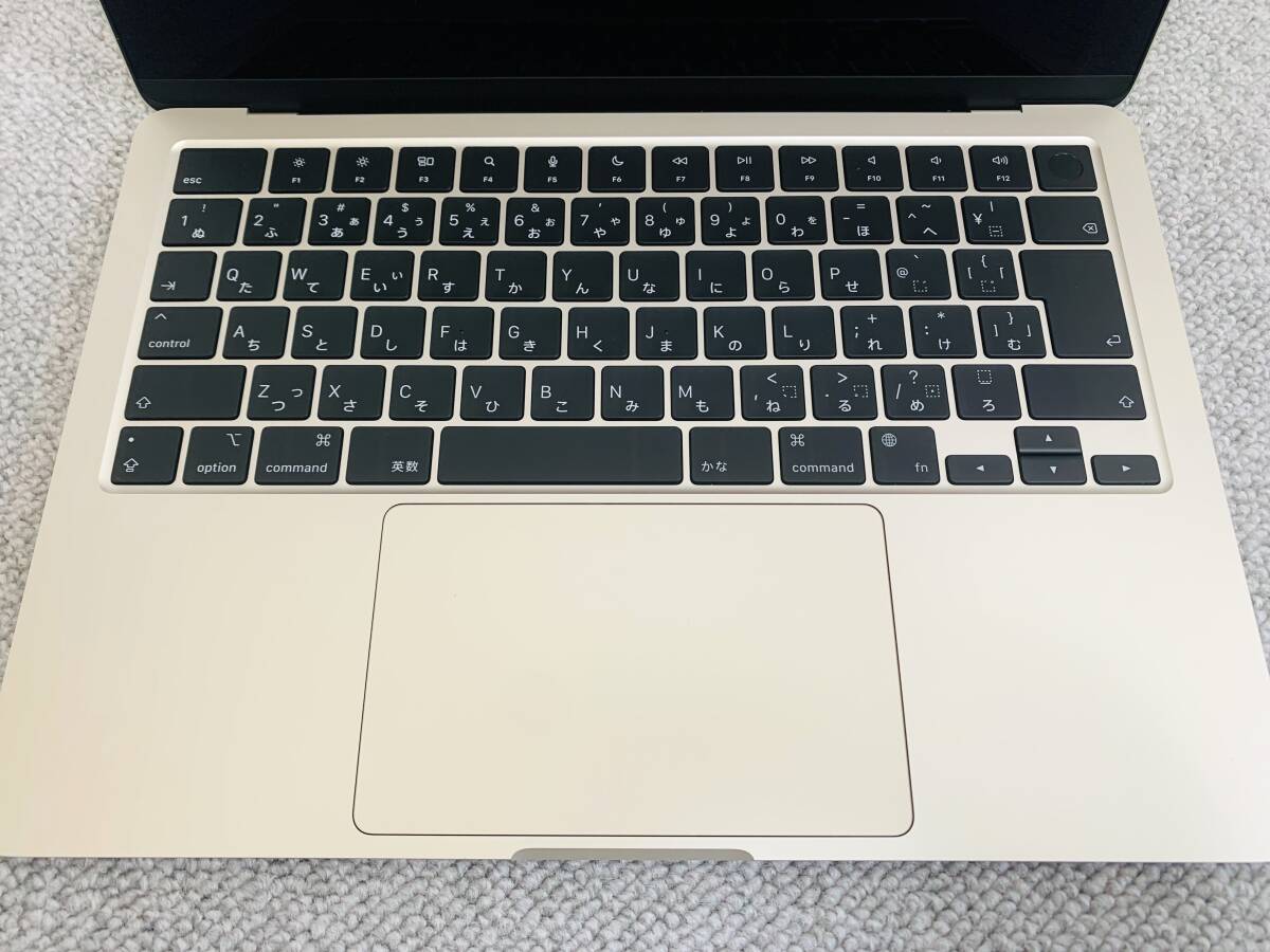 2022モデル MacBook Air M2 通電するも起動せず ジャンクの画像2