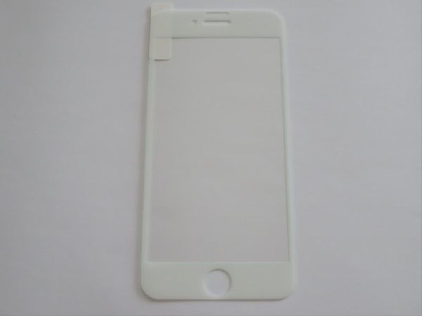 iPhone SE3 第3世代 SE2 第2世代 iPhone7 iPhone8 4.7インチ 9H 0.26mm 枠白色 全面保護 強化ガラス 液晶保護フィルム 2.5D KC118の画像2