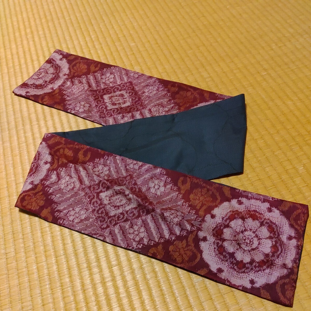 古布リメイク 大島紬の着物からチュニックワンピースの画像9