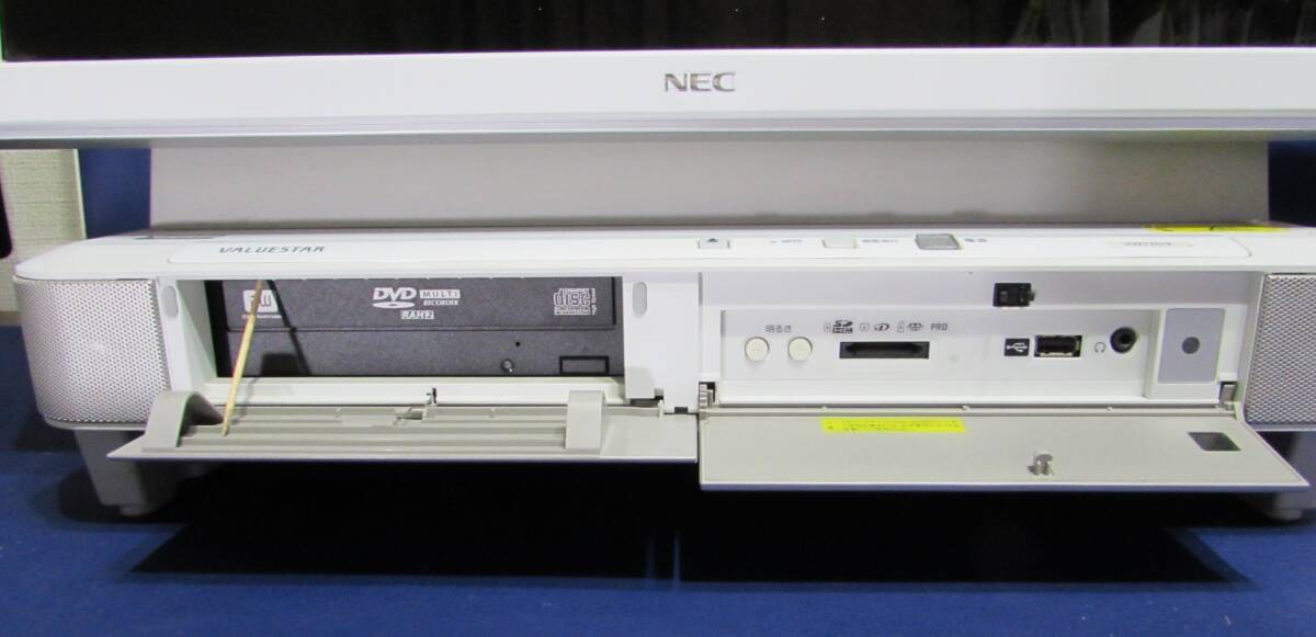 [NoPC022] NEC VALUESTAR VW770/K 一体型 中古稼働良品_画像3