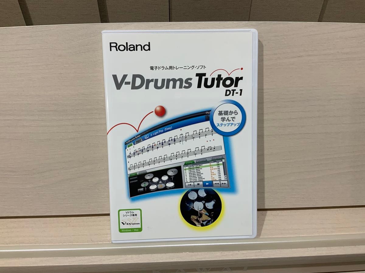 ローランド V-Drums Tutor DT-1 電子ドラム用トレーニングソフト