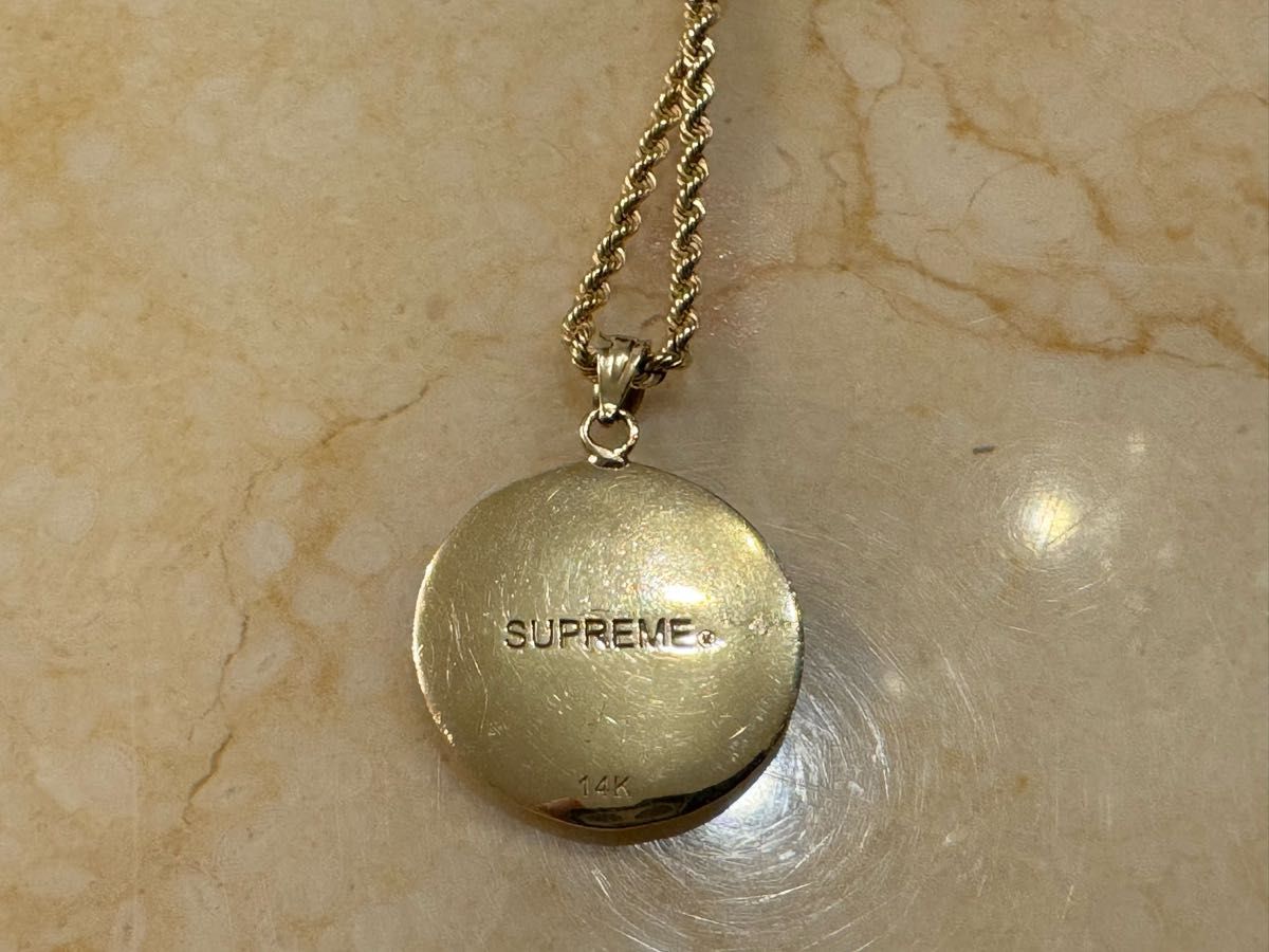 Supreme Justice Gold Pendant 14k&18kロープチェーン幅約2㎜ 長 Supreme Justice Gold Pendant 14k&18kロープチェーン幅約2㎜ 長