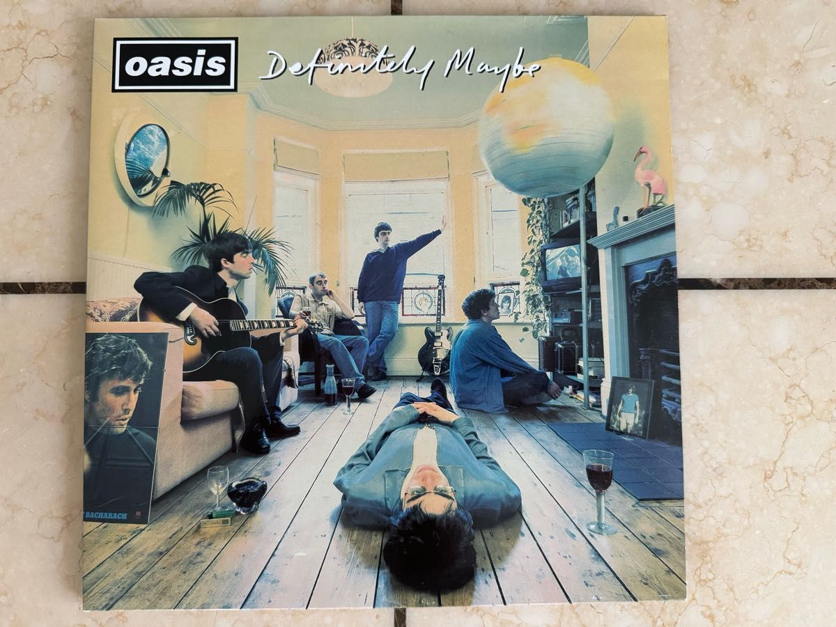 ◆希少oasis /Definitely Maybe /UK盤2LPレコード◆名盤◆オアシス Oasis◆ Gallagher◆