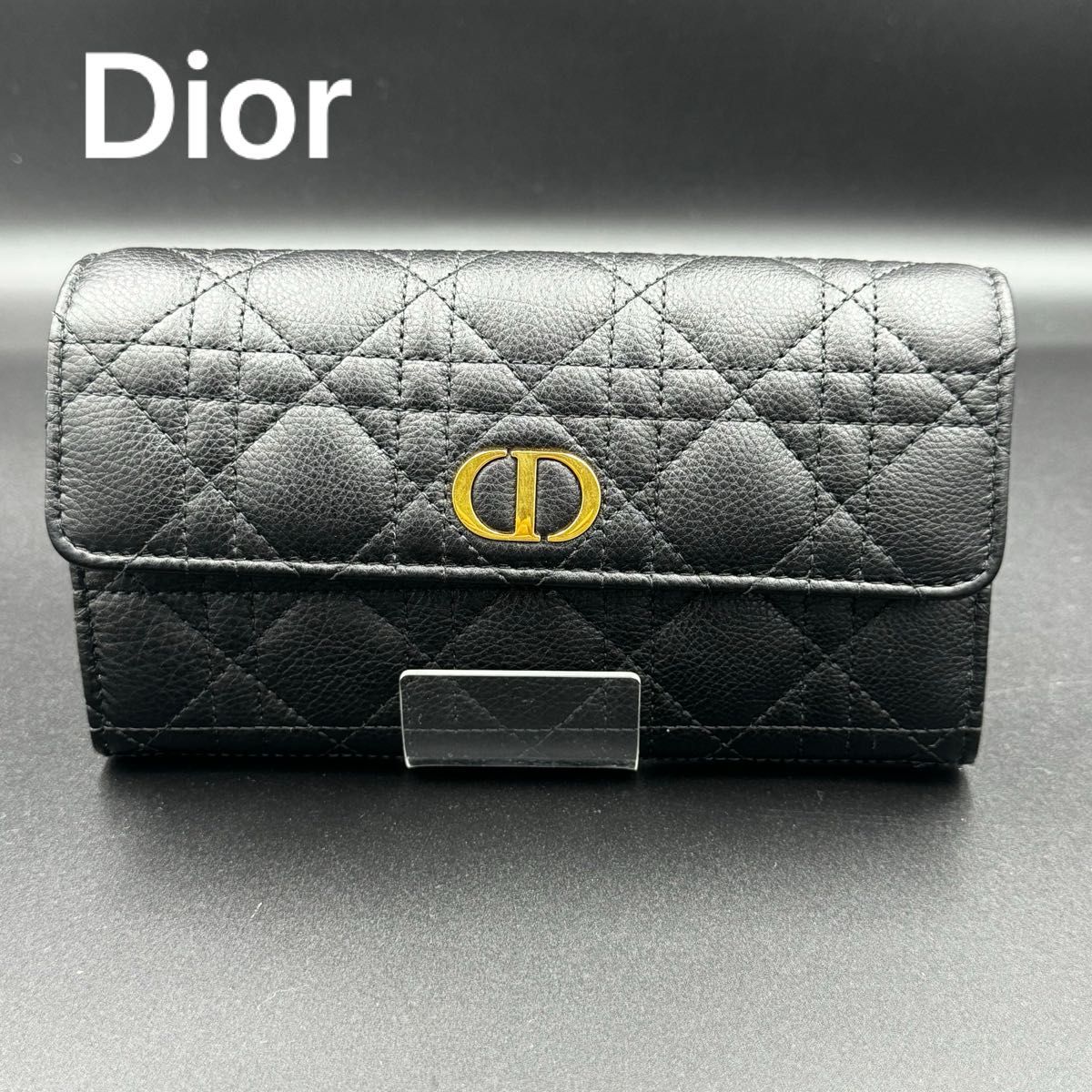未使用】Dior Caro Orchid カロ ロング フラップ ウォレット 未使用】Dior Caro Orchid カロ ロング フラップ ウォレット