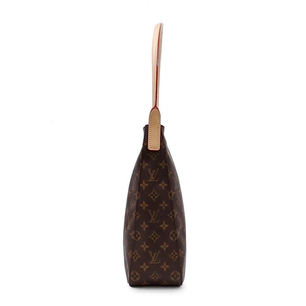 美品 LOUIS VUITTON ルイ ヴィトン ルーピングGM ショルダーバッグ ワンショルダー M51145 モノグラム ブラウン ゴールド金具_画像4