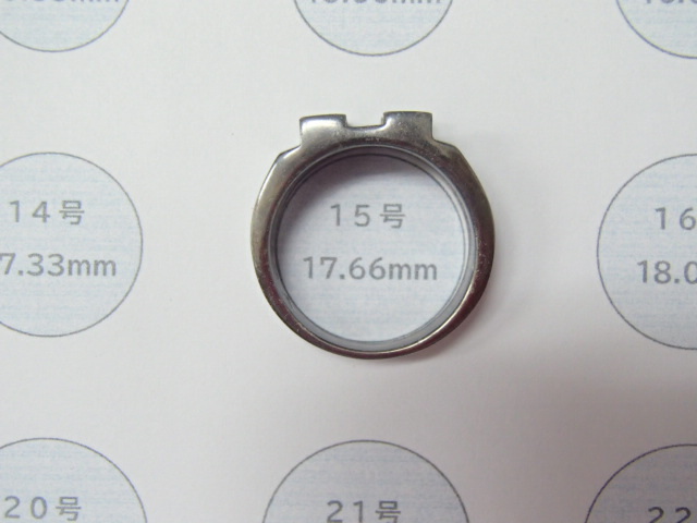 #60101【中古品】GUESS ゲス SV925 リング 6.2ｇ シルバー ブランド アクセサリー 指輪 約15号の画像7