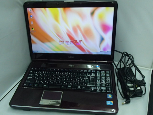 #60228【中古品】富士通 FMV-BIBLO NF/G50 Core i3-330M 2.13GHz 4GB DVDスーパーマルチ ノートパソコンの画像1