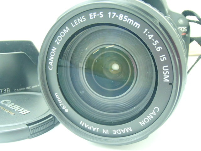 #60262【中古品】Canon EOS Kiss X7 　ZOOM LENS EF-S 17-85mm 1：4-5.6 IS USM デジタル一眼レフ デジタルカメラ_画像4